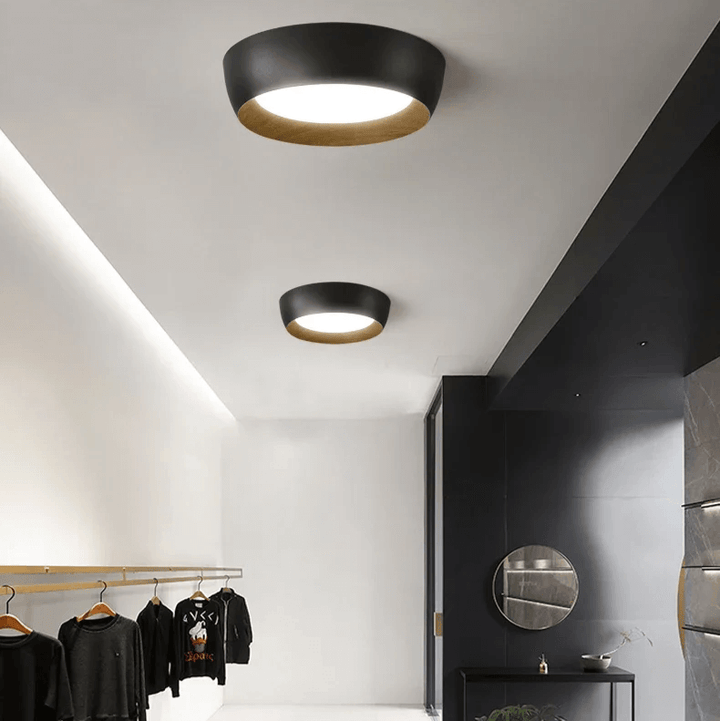 Minimalistyczna Lampa Sufitowa LED - Designerskie Oświetlenie Wnętrza