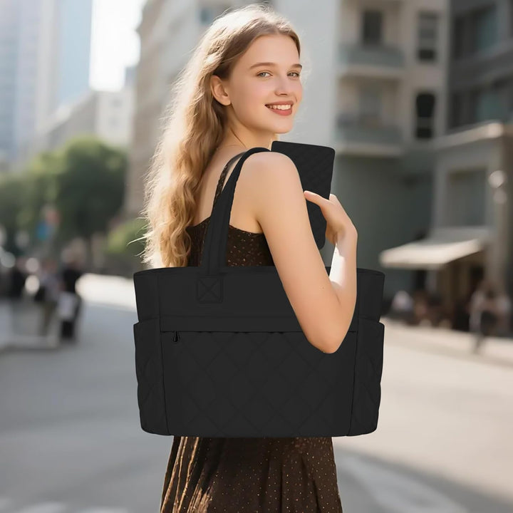 Profesjonalna damska torba robocza Selvara, etui na laptopa, stylowy dodatek do biurowej stylizacji.