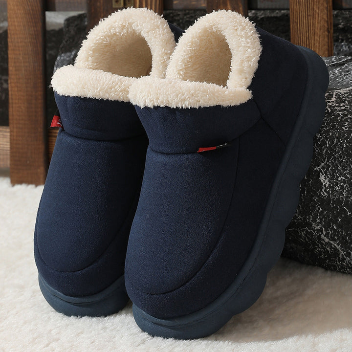 Damskie sneakersy zimowe na platformie, ciepłe i wygodne, świetne do codziennego noszenia.
