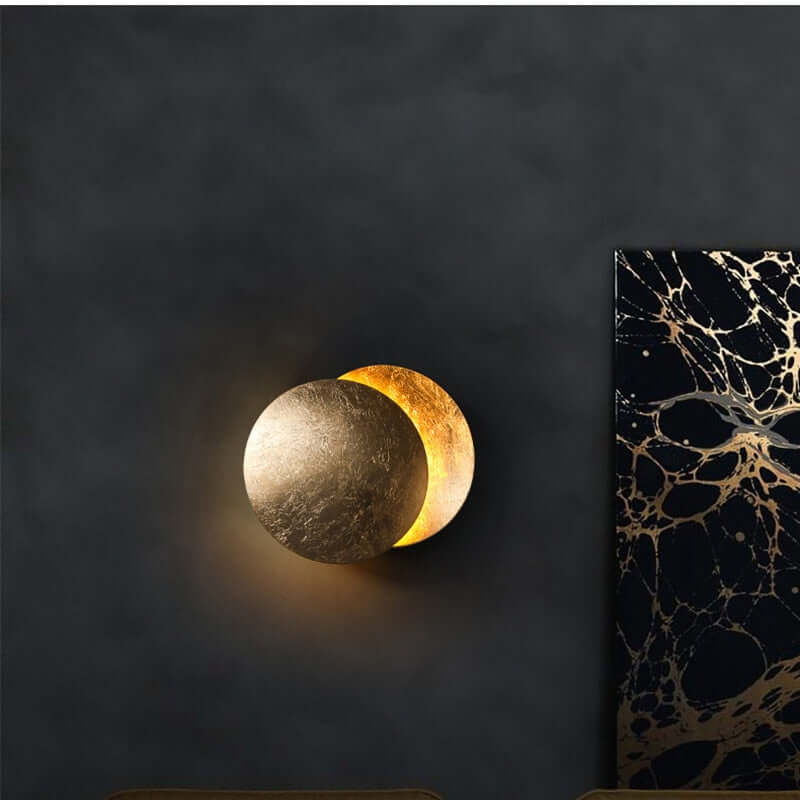 Lampa ścienna Eclipse – Zaćmienie Słońca