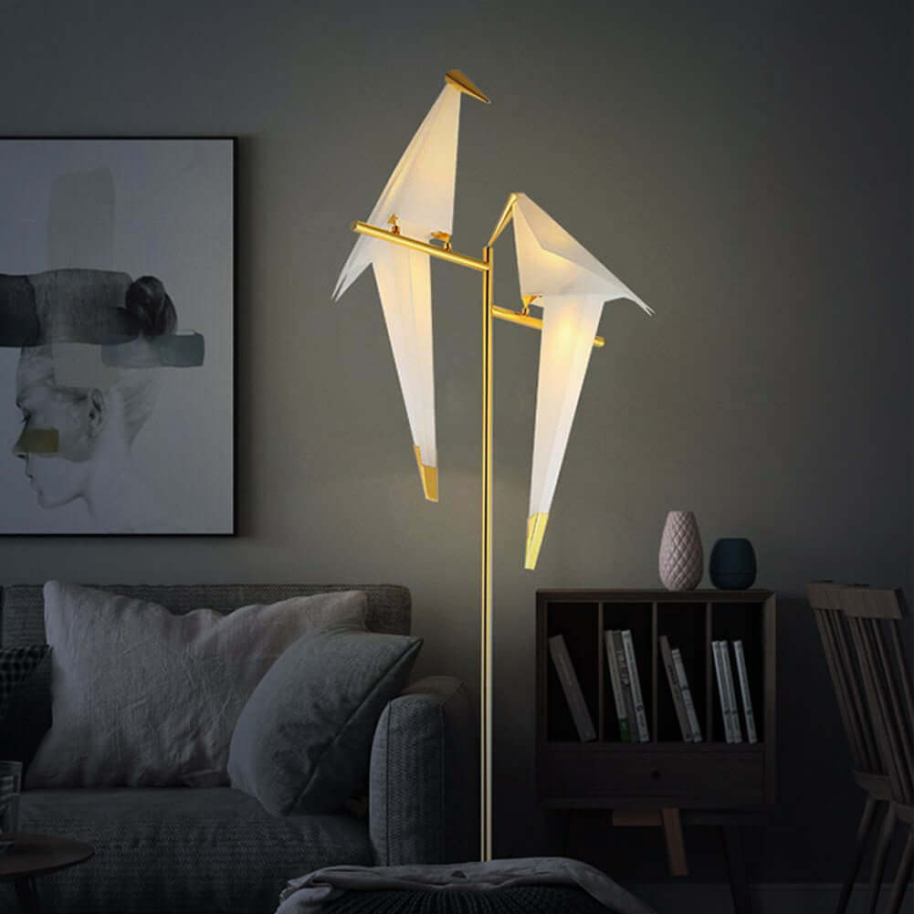 Magnetyczna lampa ptak Origami