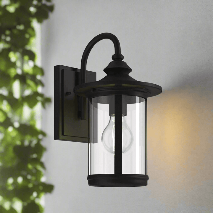 Lampa zewnętrzna ścienna imitująca latarnię Zayn