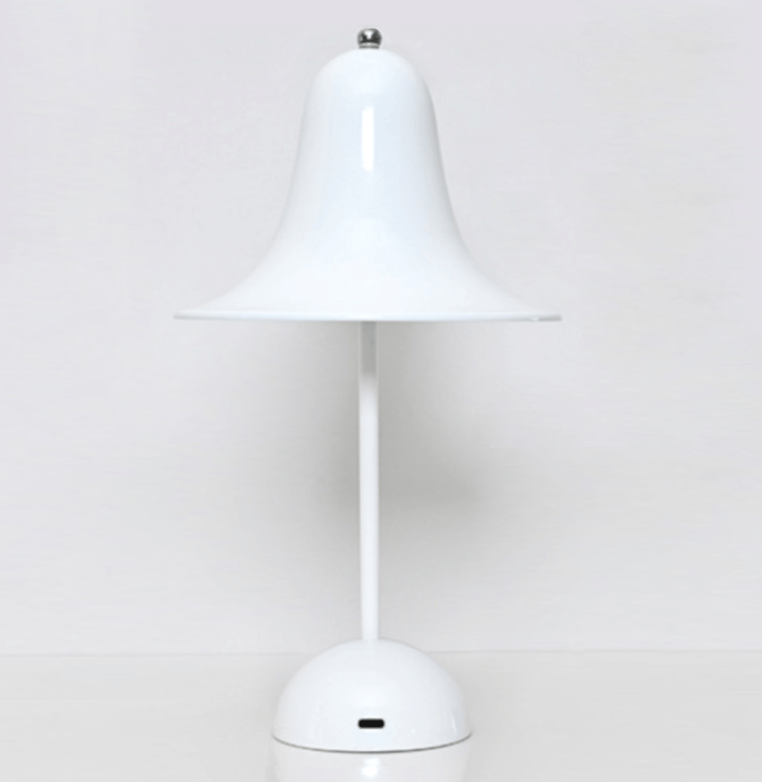 Bezprzewodowa lampa stołowa o klasycznym designie