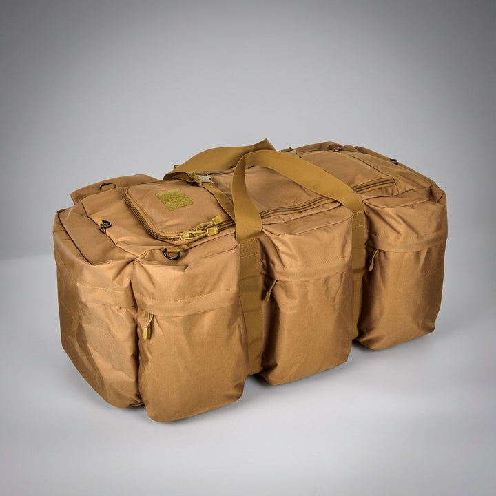 Torba podróżna 72 cm z systemem MOLLE do rozbudowy, wodoodporna, na outdoor i efektywną organizację.