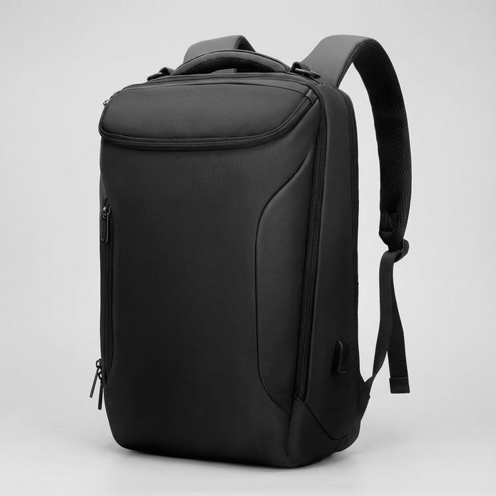 Uniseksowy plecak CarrySure na laptop 17 cali, duży, wodoodporny, z organizerem, do biura, szkoły, podróży.