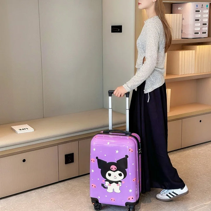 Dziecięca walizka twarda Osaka na kółkach, idealna na bagaż podręczny dla dzieci.