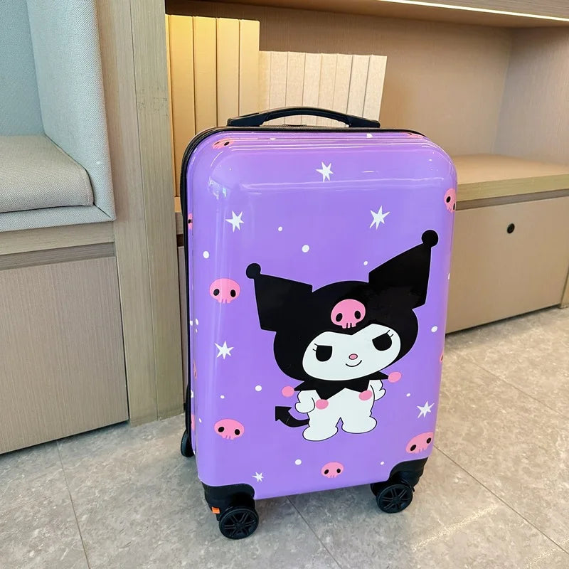 Lekka twarda walizka dziecięca Osaka z kółkami, kuferek podróżny dla najmłodszych.