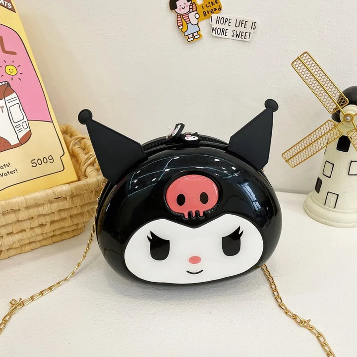 Walizka dziecięca Hello Kitty, twarda, na kółkach, lekka i łatwa do prowadzenia.