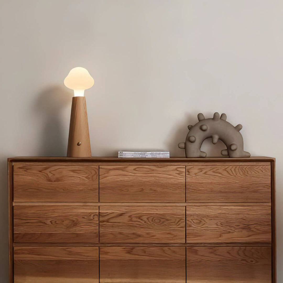 Dekoracyjna lampa biurkowa chmura