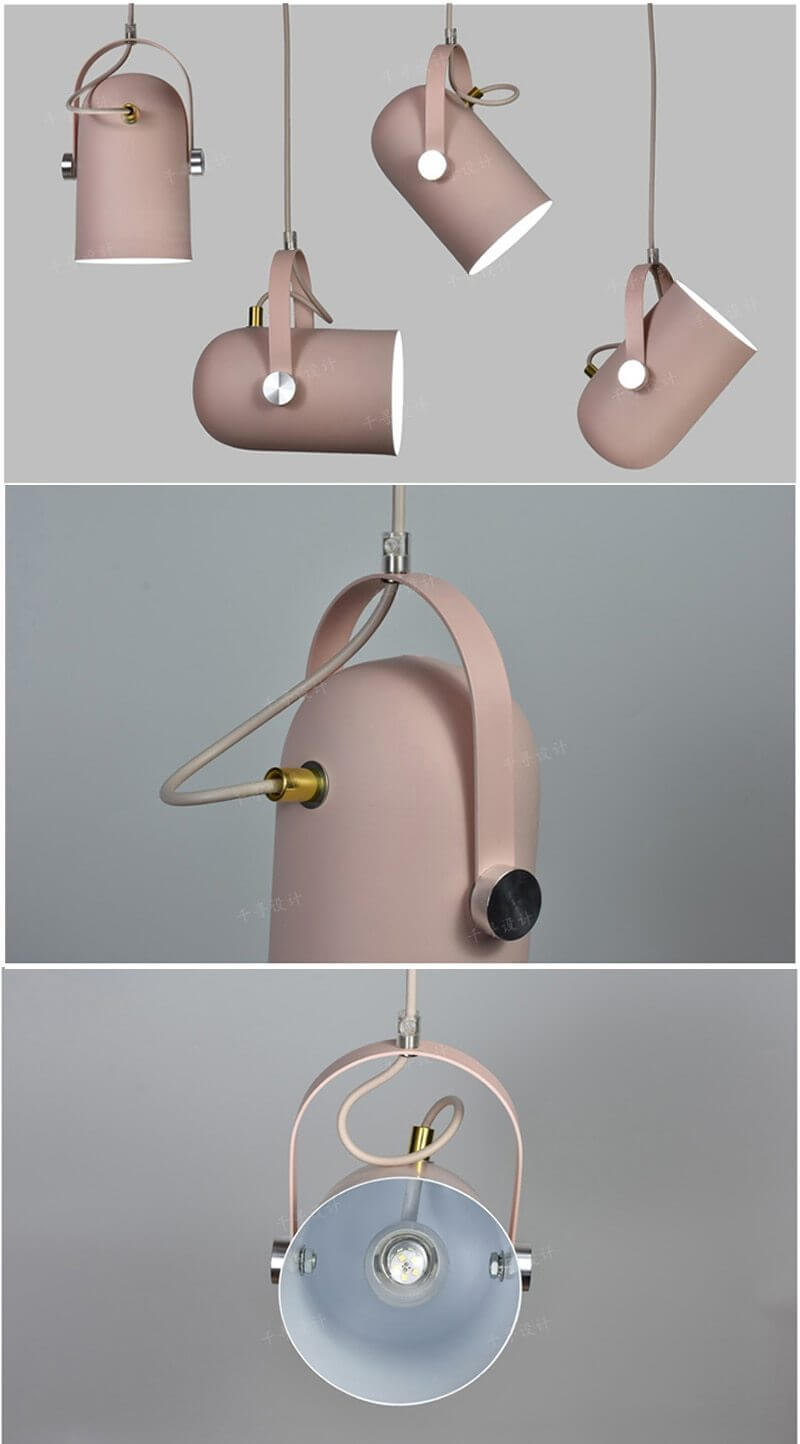 Luminaire Moderne Nordique En Forme De Goutte D'Angle