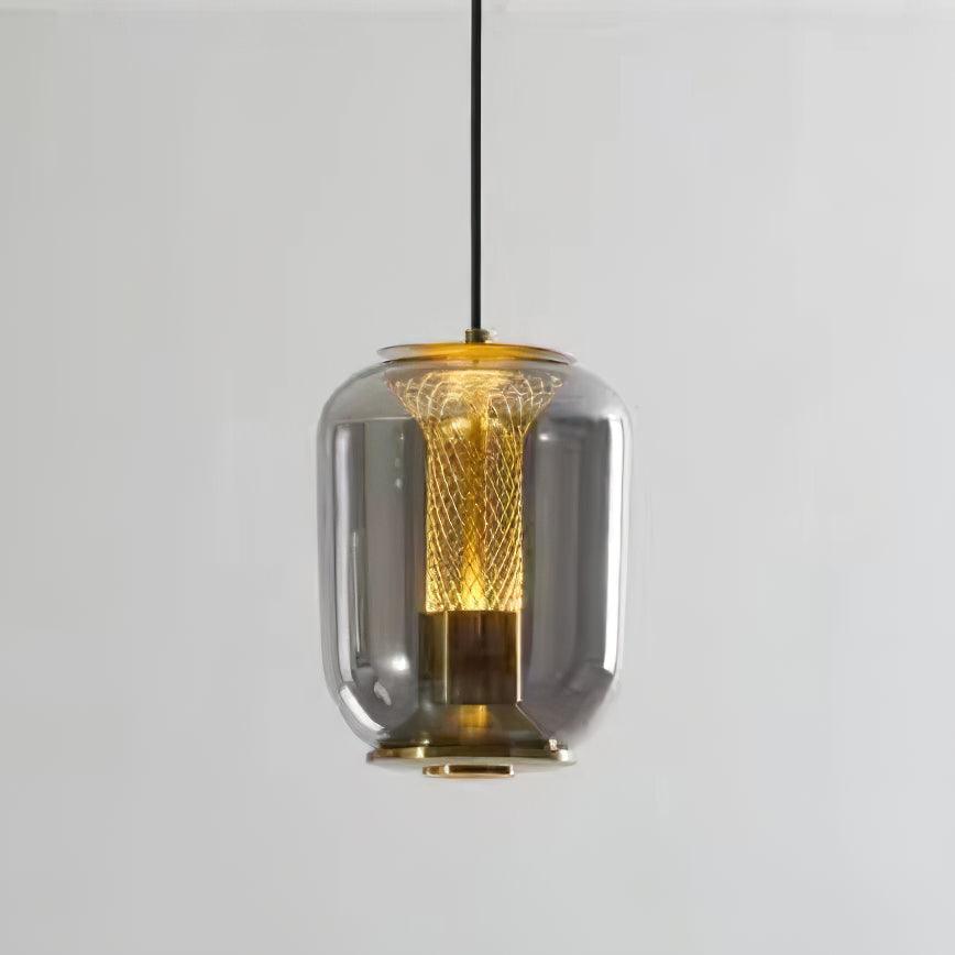 Szklana Lampa Wisząca - Elegancki Design