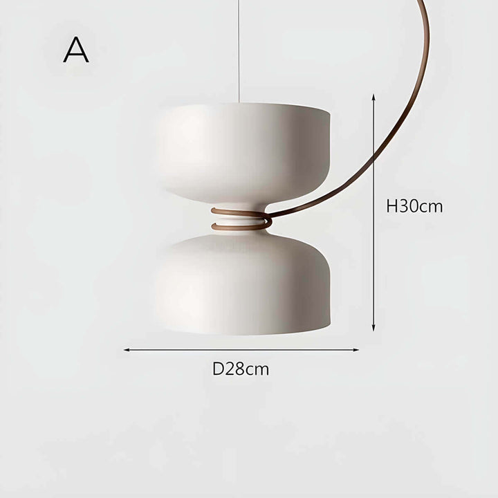 Orlee | Lampa Wisząca o Geometrycznym Wzorze