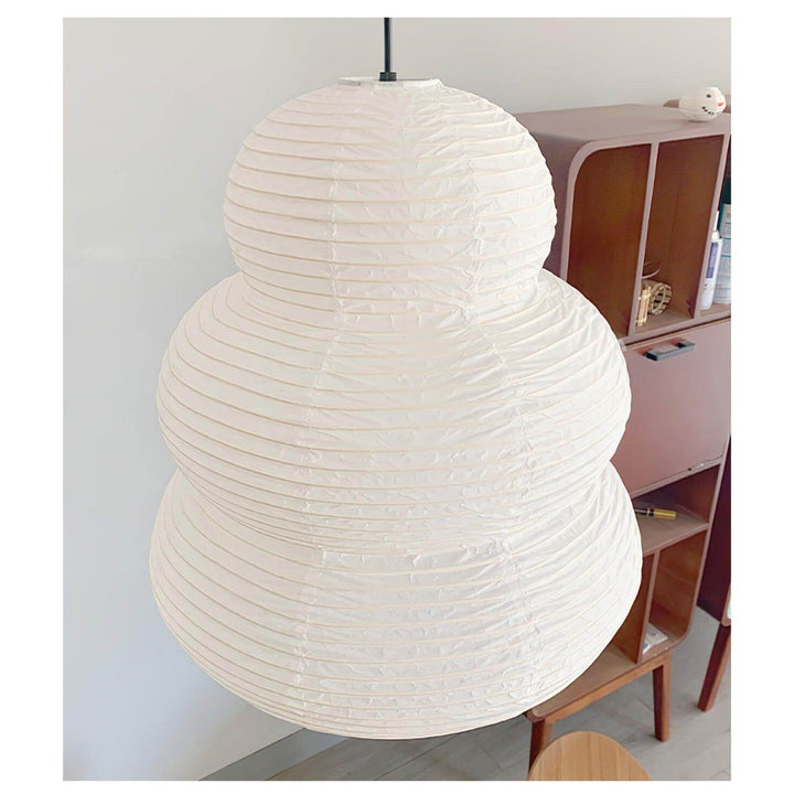 Wisząca Lampa Ryżowa - Elegancki Wystrój Wnętrz