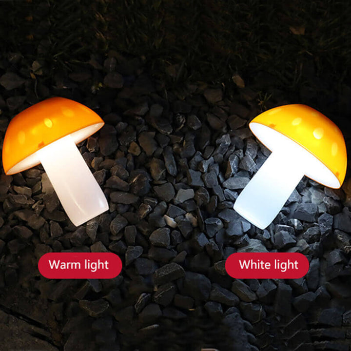 Dekoracyjna Lampa Solarna Grzyb do Ogrodu
