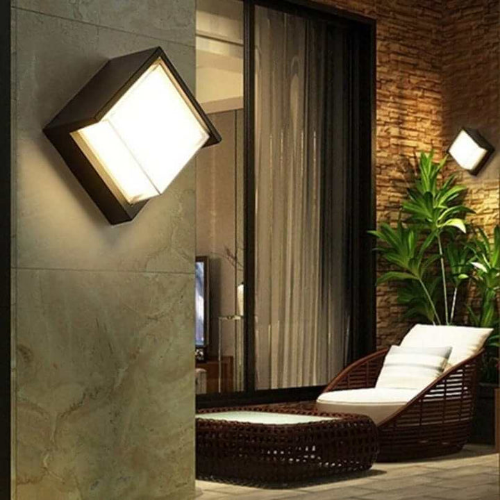 Zewnętrzna Lampa Ścienna LED - Nowoczesne Oświetlenie