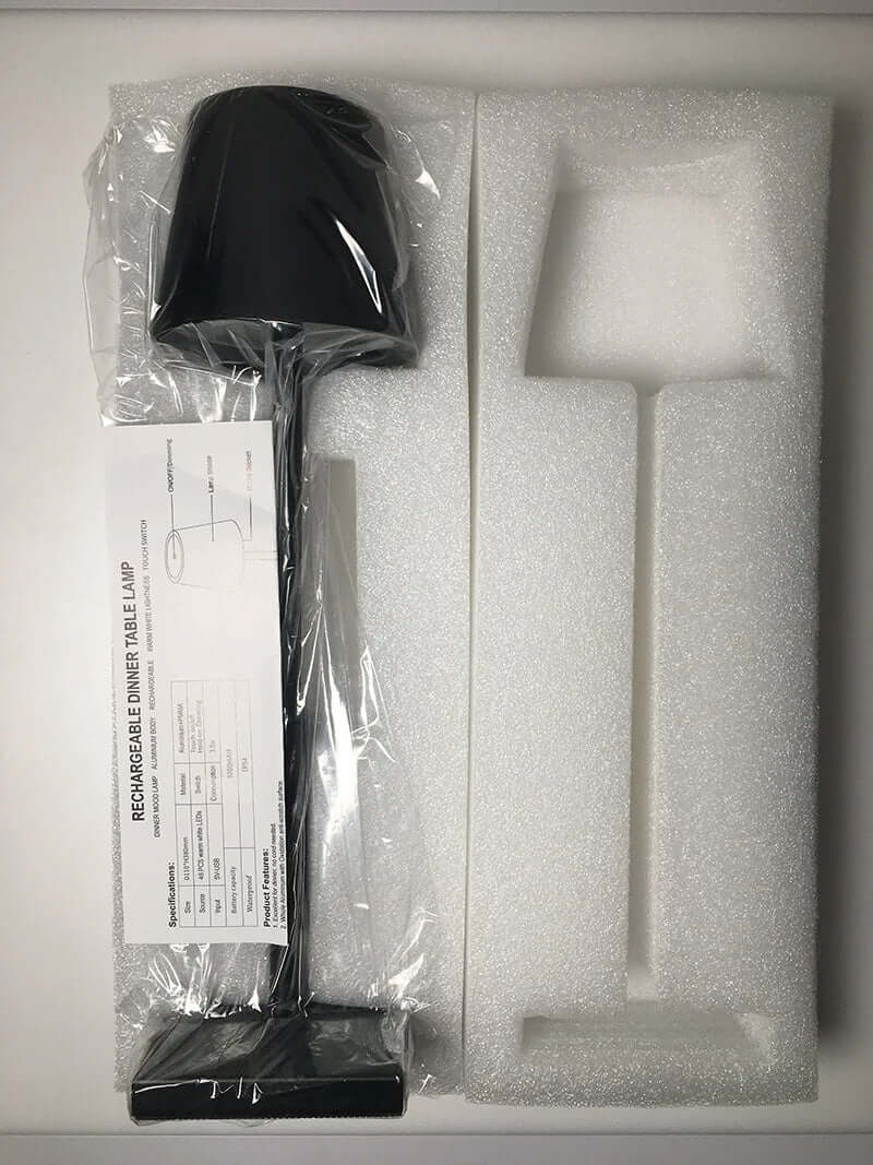 Nordiclight™ - Bezprzewodowa lampka stołowa akumulatorowa