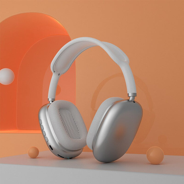 Czarne słuchawki bezprzewodowe z regulowanym pałąkiem, ergonomicznym designem i technologią Bluetooth dla optymalnego komfortu