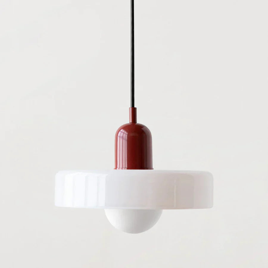 Nowoczesna lampa sufitowa, marmurowa, styl skandynawski. Oświetlenie do salonu.