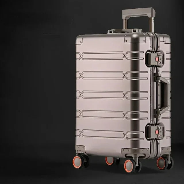 Profesjonalna walizka twarda Vienna Voyager, doskonała na podróże służbowe i eleganckie wyjazdy.