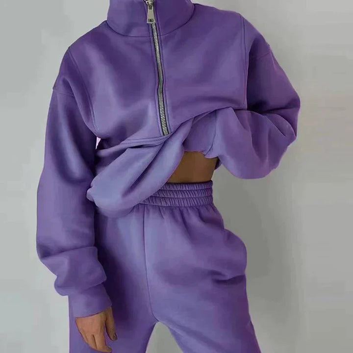 Damski dres ELSIE, stylowy i wygodny, elastyczny materiał, biały, wysoki stan, swobodny do uprawiania sportu.