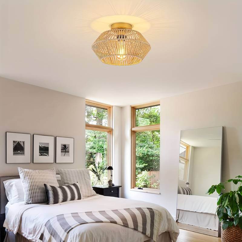 Lampa sufitowa boho