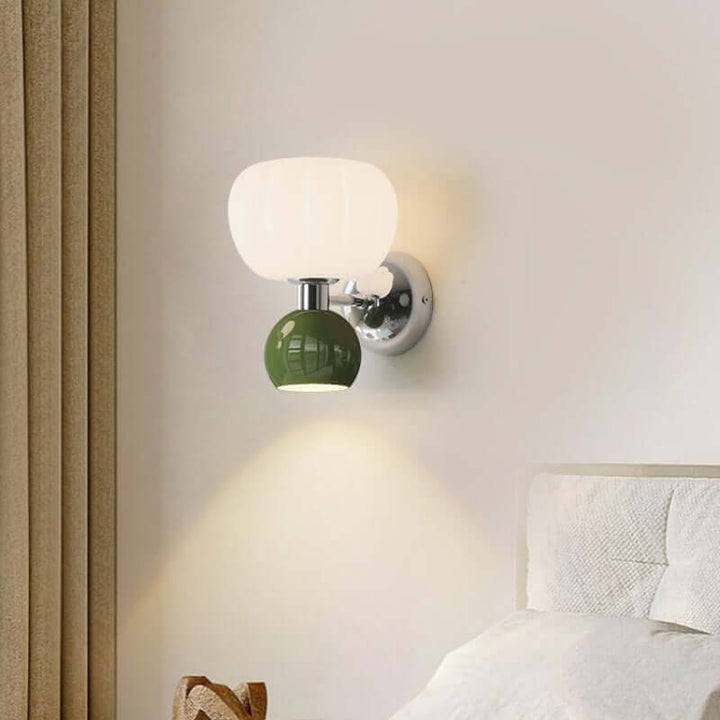 Nowoczesne kremowe kinkiety LED