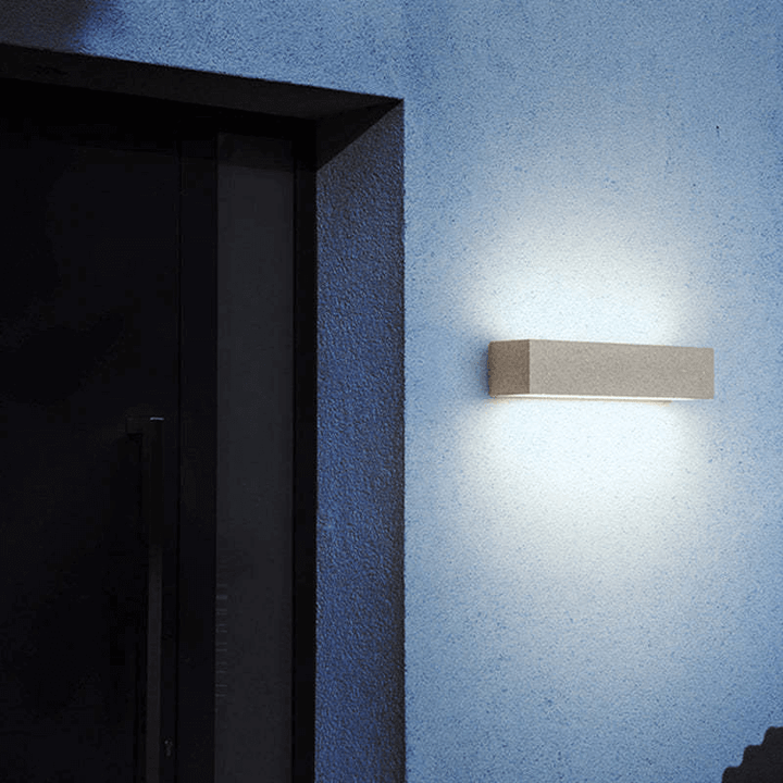 Nowoczesna Lampa Ścienna Zewnętrzna LED - Oświetlenie Tarasu, Ogrodu
