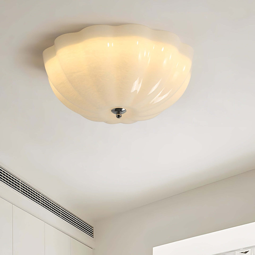 Elegancki Plafon Coquille Opale - Designerskie Oświetlenie Wnętrz