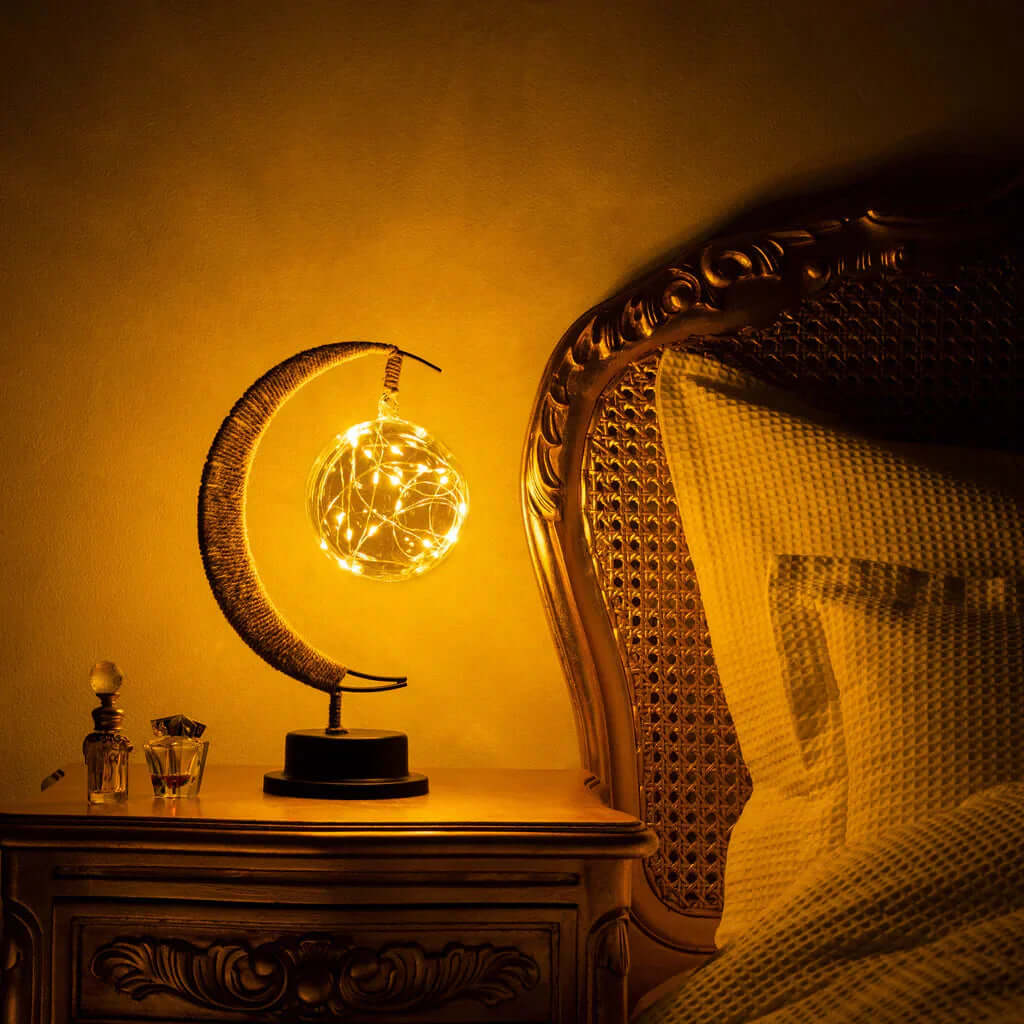 Urzekająca Lampa Księżycowa