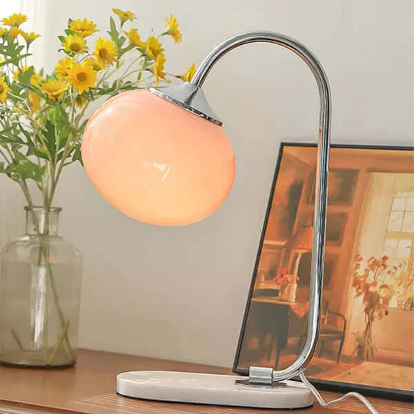 Lampa Stołowa w Stylu Pianki Marshmallow