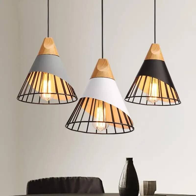 Lampa wisząca Hunaroglo do pokoju dziennego