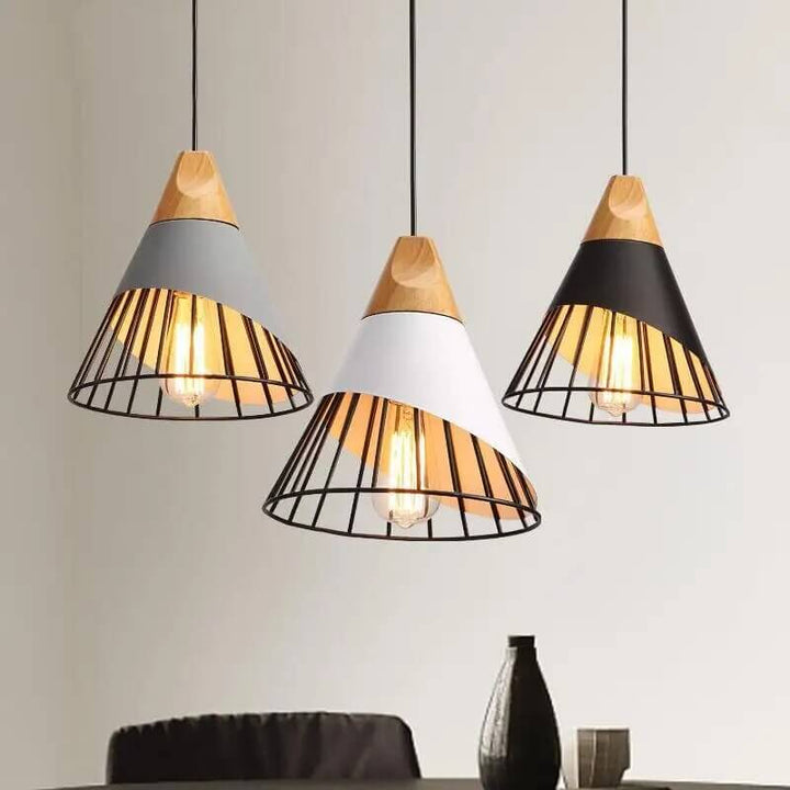 Lampa wisząca Hunaroglo do pokoju dziennego