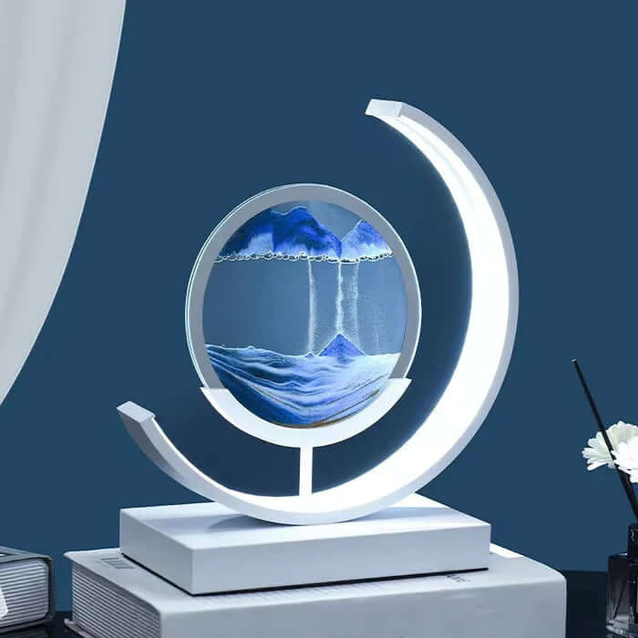 Sandlight™ | Nowoczesna lampa z piaskiem ruchomym