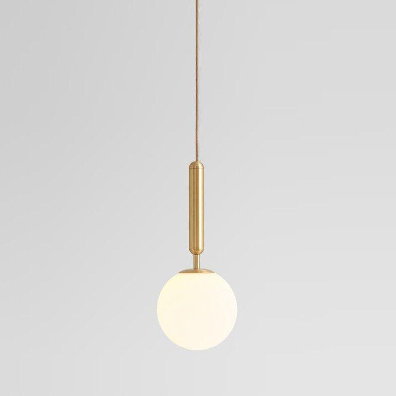 Szklana Lampa Wisząca - Wystrój Wnętrz