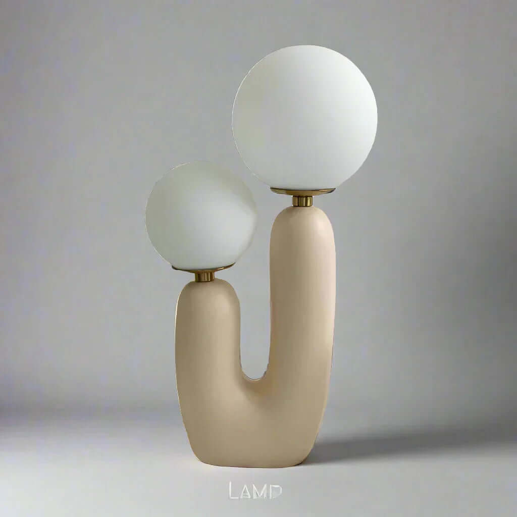 Designerska lampa stołowa Kaktus - nowoczesne oświetlenie LED