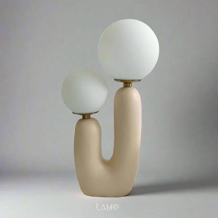 Designerska lampa stołowa Kaktus - nowoczesne oświetlenie LED