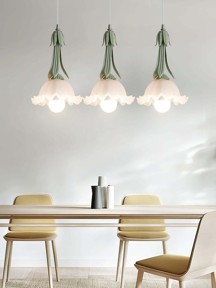 Lampa Wisząca Kwiatowa Konwalia