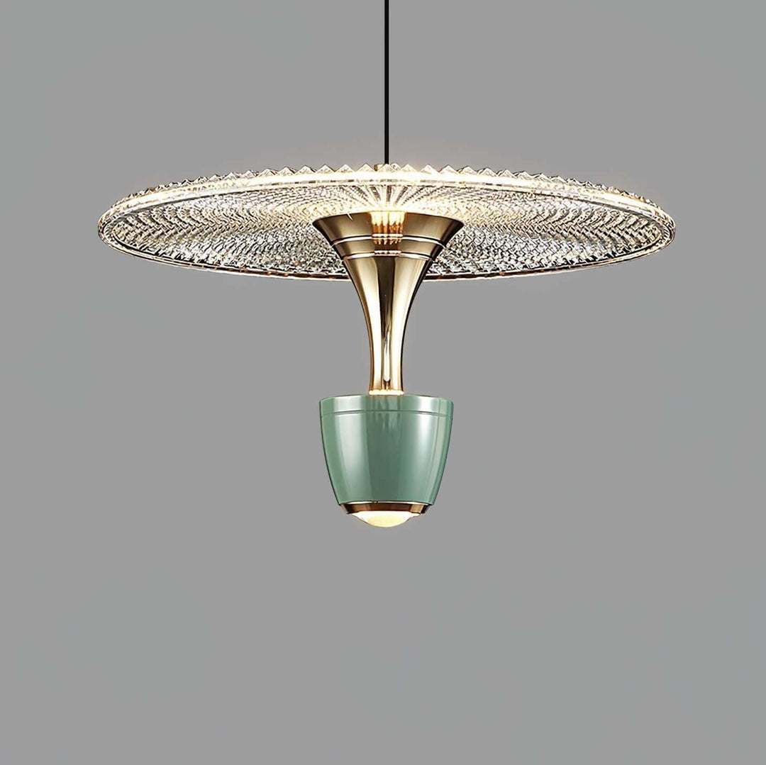 Nowoczesna lampa wisząca LED Tarcza