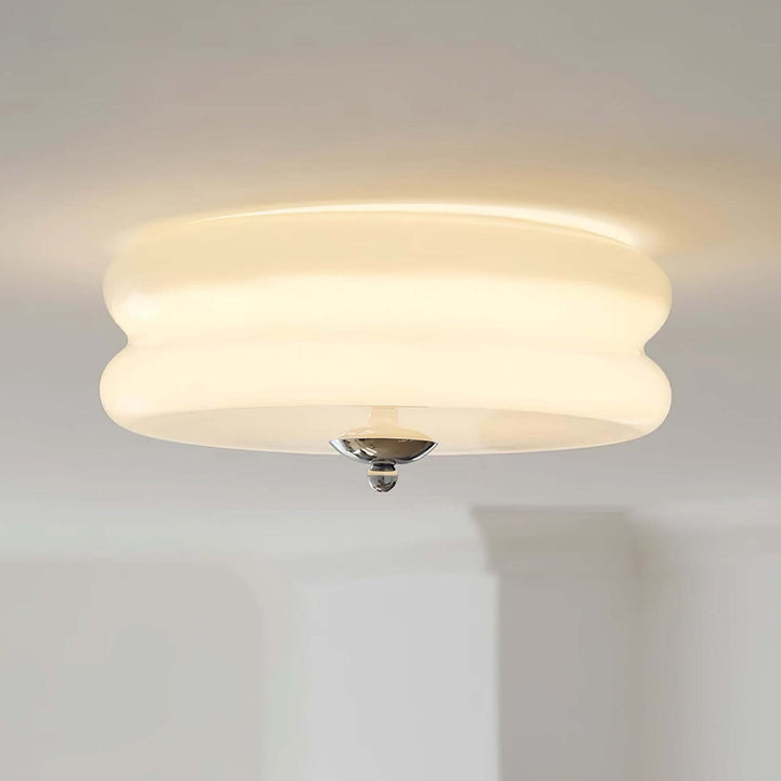 Sufitowa Lampa Vintage w Stylu Art Deco