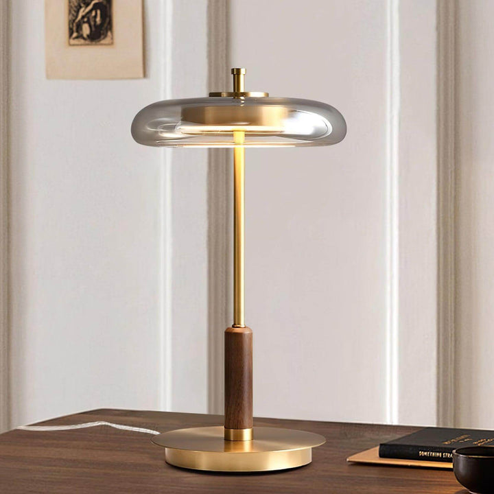 Nowoczesna lampa stołowa LED Ronaldo minimalistyczne wnętrze