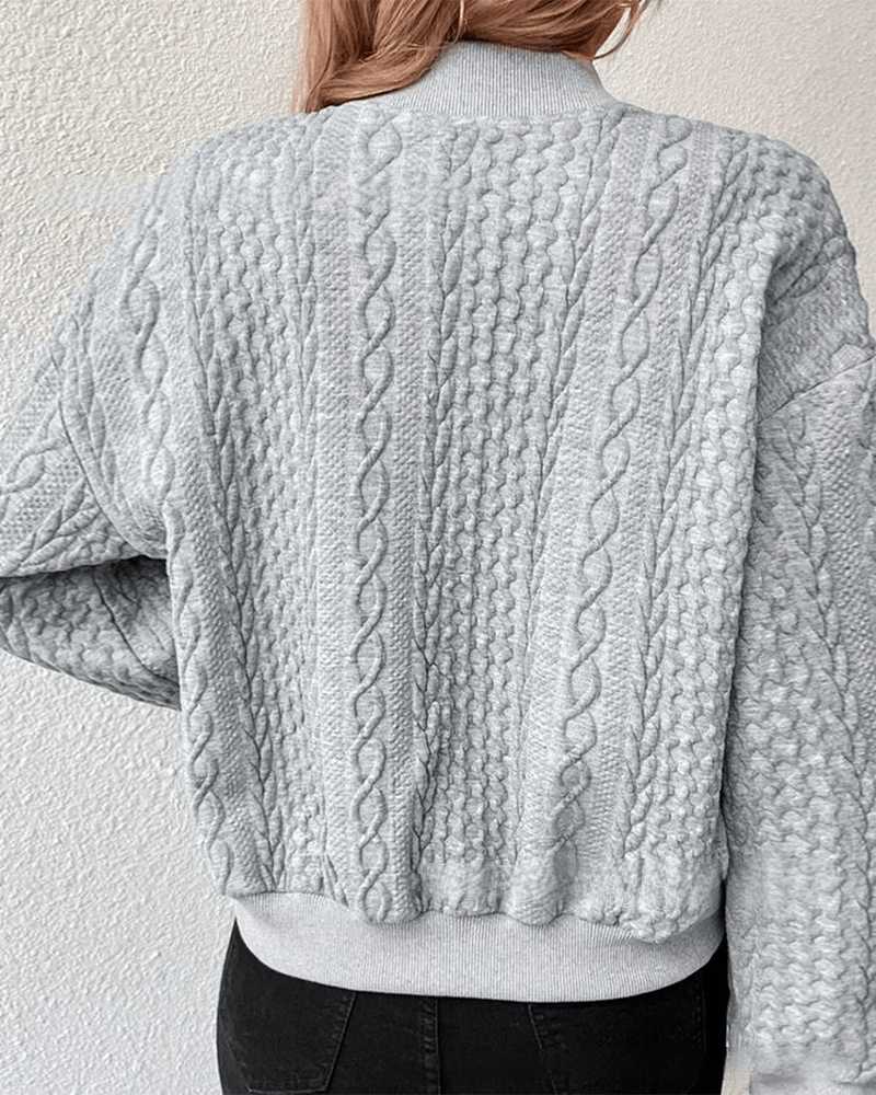 Elegancki damski sweter, nowoczesny design, komfortowy krój, idealny na każdą okazję, gładka dzianina.