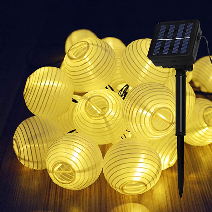 Zewnętrzna girlanda solarna LED, różne długości, magiczne i ekonomiczne oświetlenie ogrodowe odporne na warunki atmosferyczne