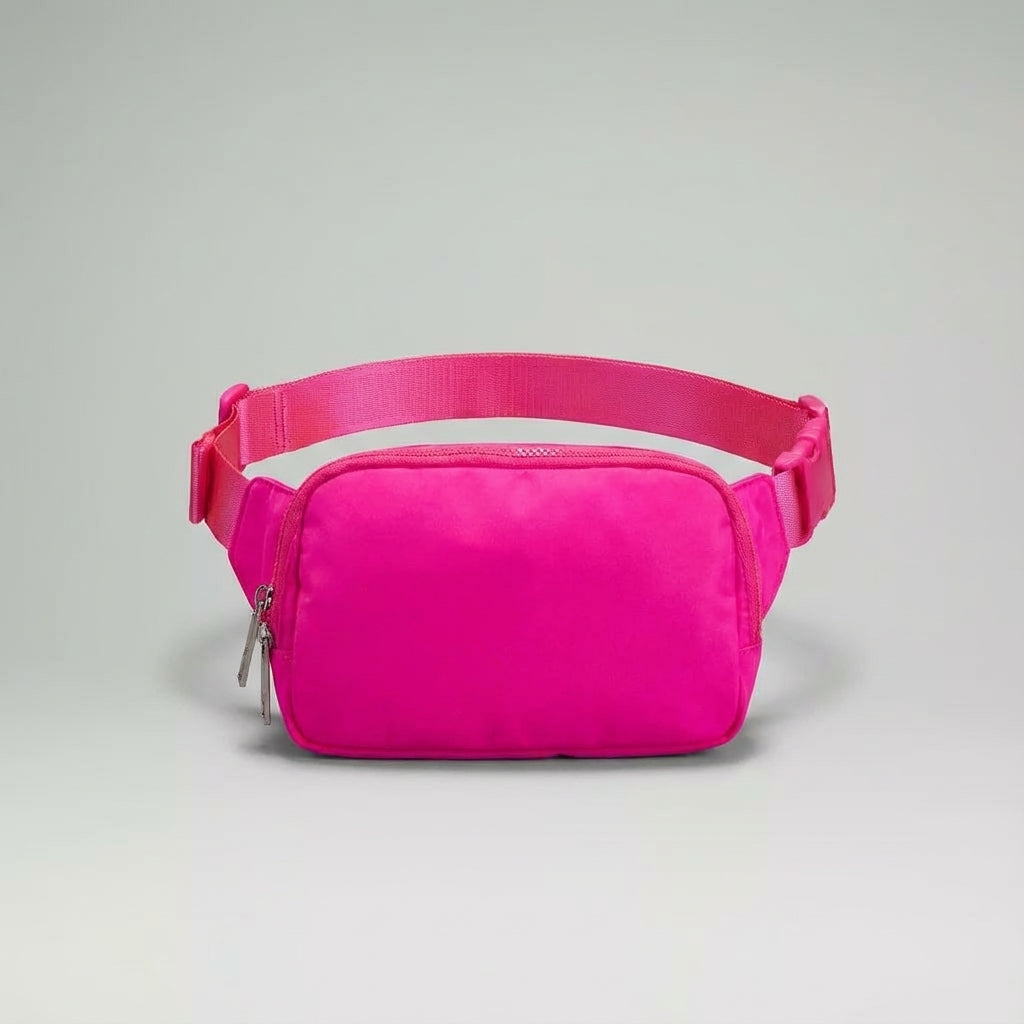 Torba unisex Pocklet, nylonowa saszetka biodrowa. Wodoodporna nerka, lekka, może być noszona na biodrze lub na ramię.