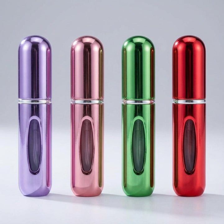 Atomizer PocketMist do perfum z drobną mgiełką. Napełniany, kompaktowy i elegancki na każdy wyjazd.
