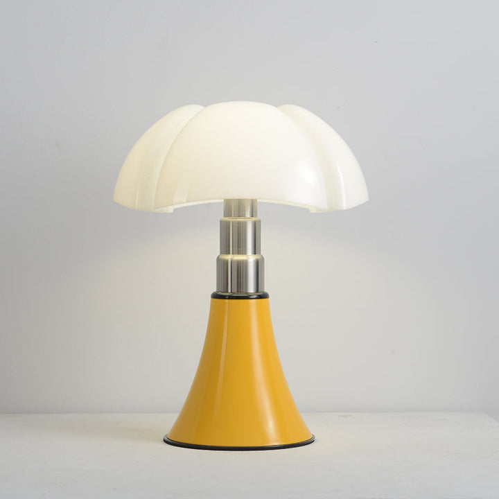 Retro lampa LED ClassicGlow, elegancki i jasny design, z abażurem z akrylu i aluminium, energooszczędna.