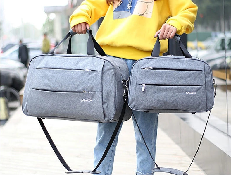 Lekka torba podróżna kabinowa konwertowalna unisex na walizkę, idealna na bagaż podręczny.