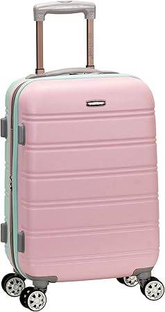 Idealna na podróże lekka walizka Cotton Candy z funkcją rozszerzania, spełnia wymogi bagażu podręcznego.