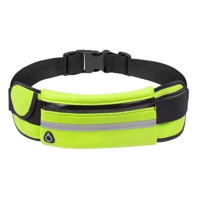 Uniwersalny pas fitness wodoodporny, unisex. Idealny do biegania, spacerów i podróży.