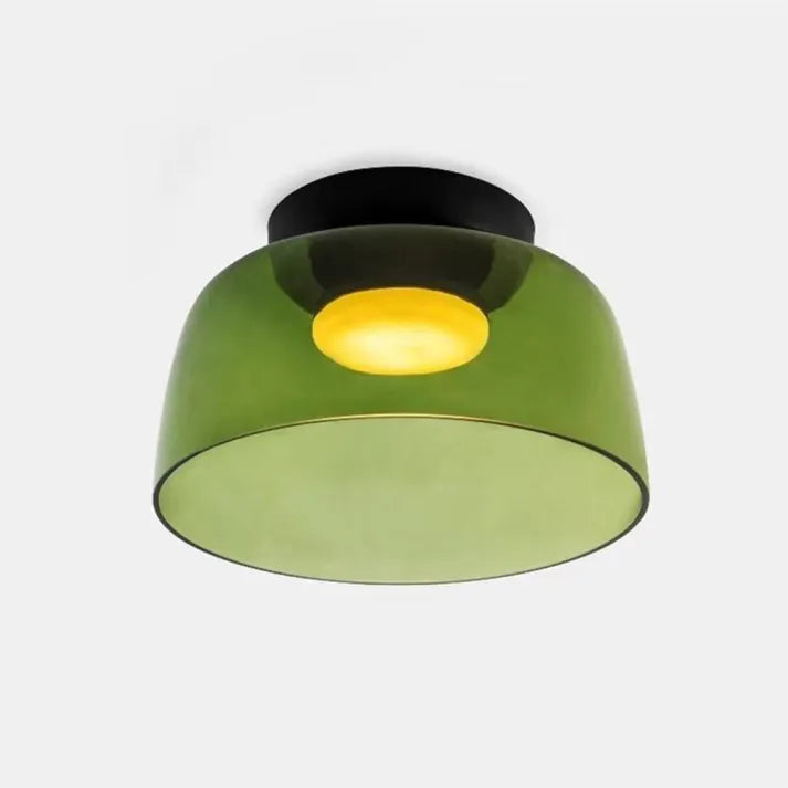 "Lustre de plafond en verre, style moderne et médiéval, lumière chaleureuse et design élégant, idéal pour salon ou salle à ma
