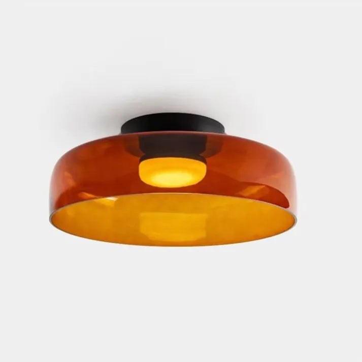 "Lustre de plafond en verre, style moderne et médiéval, lumière chaleureuse et design élégant, idéal pour salon ou salle à ma